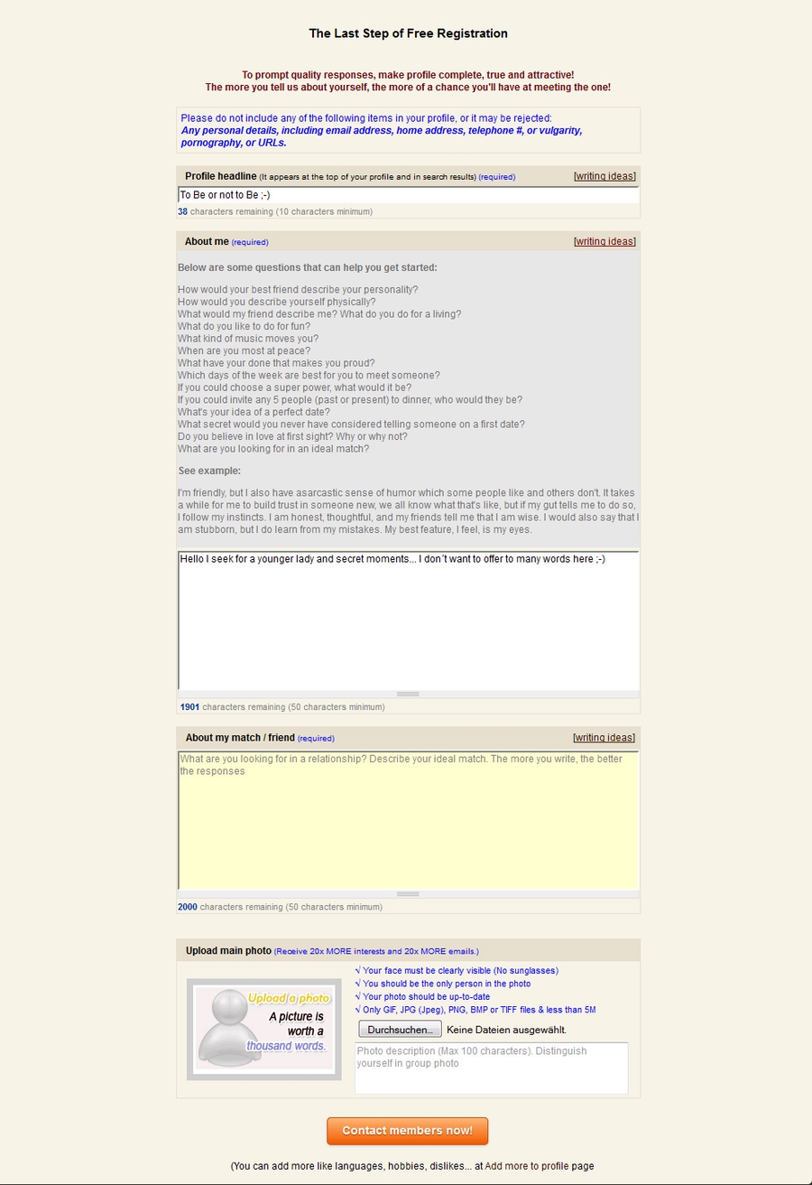 quick match dating site